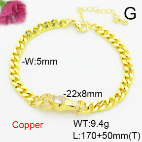 Fashion Copper Bracelet