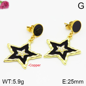 Fashion Copper Earrings  F2E400330ahjb-J48