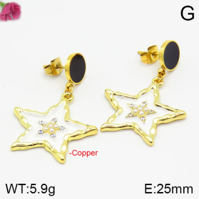 Fashion Copper Earrings  F2E400331ahjb-J48
