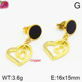 Fashion Copper Earrings  F2E400339ahjb-J48