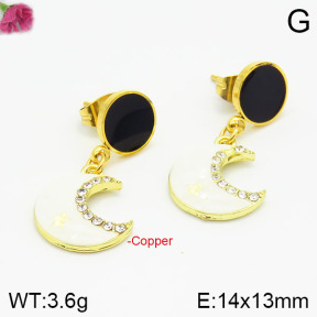Fashion Copper Earrings  F2E400340ahjb-J48