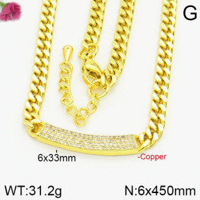 Fashion Copper Necklace  F2N400356ahlv-J22