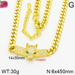 Fashion Copper Necklace  F2N400357ahlv-J22