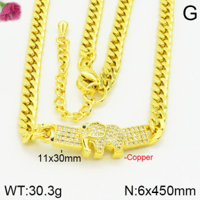 Fashion Copper Necklace  F2N400370ahlv-J22