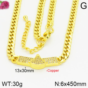 Fashion Copper Necklace  F2N400371ahlv-J22