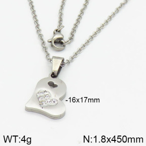 Stainless Steel Necklace  2N4000665ablb-212