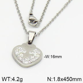 Stainless Steel Necklace  2N4000668ablb-212