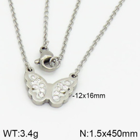 Stainless Steel Necklace  2N4000669ablb-212