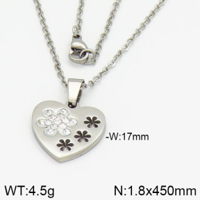 Stainless Steel Necklace  2N4000670ablb-212
