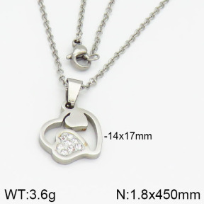 Stainless Steel Necklace  2N4000672ablb-212