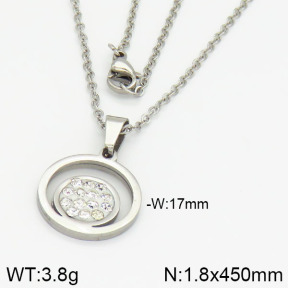Stainless Steel Necklace  2N4000675ablb-212