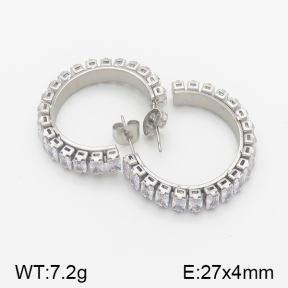 Stainless Steel Earrings  5E4001058bhil-706