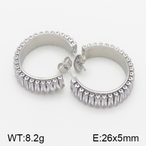 Stainless Steel Earrings  5E4001064bhil-706