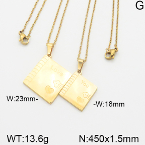 Stainless Steel Necklace  5N2000978vbnb-698