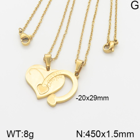 Stainless Steel Necklace  5N2000980vbnb-698