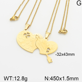 Stainless Steel Necklace  5N2000981vbnb-698