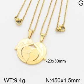 Stainless Steel Necklace  5N2000984vbnb-698