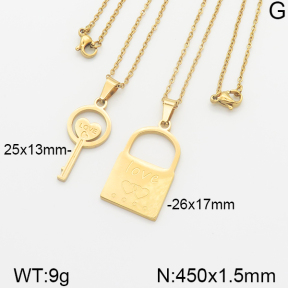 Stainless Steel Necklace  5N2000986vbnb-698