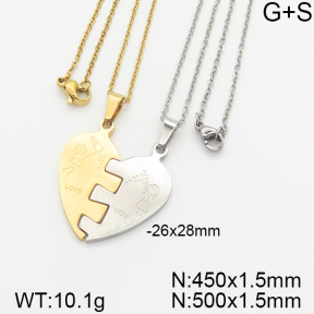 Stainless Steel Necklace  5N2000993bbml-698