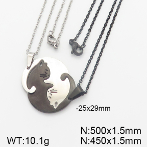 Stainless Steel Necklace  5N2000996bbml-698