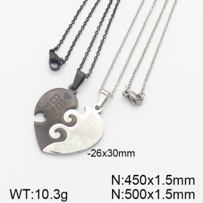 Stainless Steel Necklace  5N2001001bbml-698
