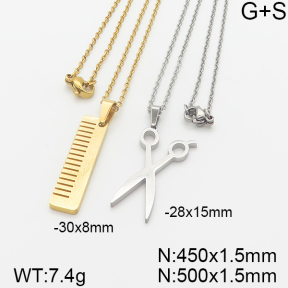 Stainless Steel Necklace  5N2001004bbml-698