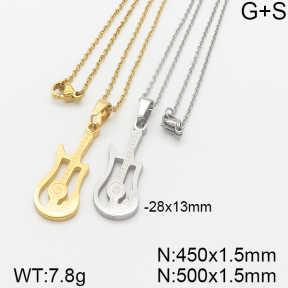 Stainless Steel Necklace  5N2001008bbml-698