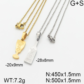 Stainless Steel Necklace  5N2001009bbml-698