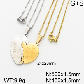 Stainless Steel Necklace  5N2001012bbml-698