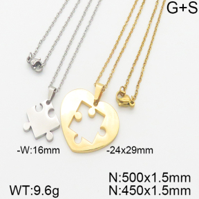 Stainless Steel Necklace  5N2001014bbml-698
