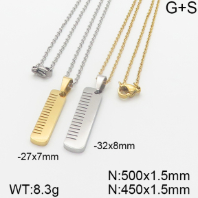 Stainless Steel Necklace  5N2001016bbml-698