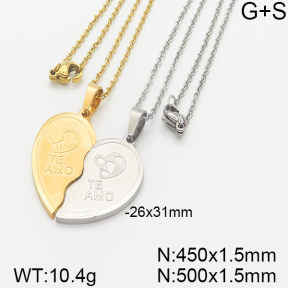 Stainless Steel Necklace  5N2001018bbml-698