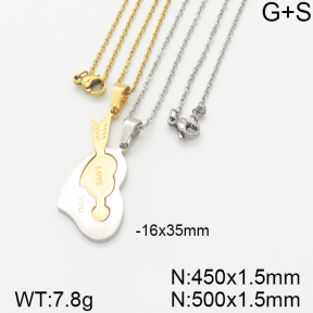 Stainless Steel Necklace  5N2001019bbml-698