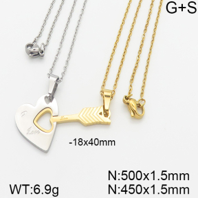 Stainless Steel Necklace  5N2001020bbml-698