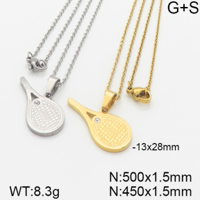 Stainless Steel Necklace  5N4000637bbml-698