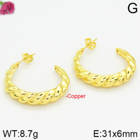 Fashion Copper Earrings  F2E200037bbov-J111