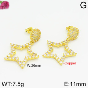 Fashion Copper Earrings  F2E400371vhov-J111