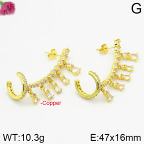 Fashion Copper Earrings  F2E400377vhkb-J111