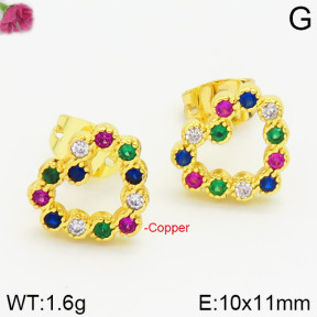 Fashion Copper Earrings  F2E400385bbov-J111