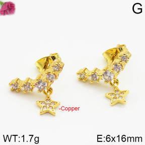 Fashion Copper Earrings  F2E400388vbpb-J111