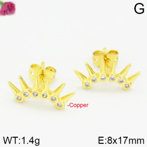 Fashion Copper Earrings  F2E400389bbov-J111