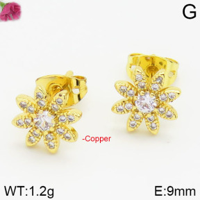 Fashion Copper Earrings  F2E400393bbov-J111