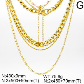 Stainless Steel Necklace  6N2003340aija-908