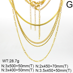 Stainless Steel Necklace  6N2003342vhol-908