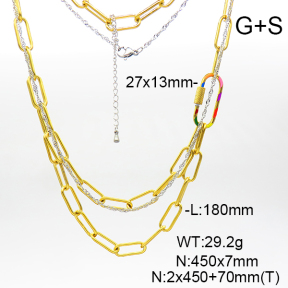 Stainless Steel Necklace  6N2003351vhov-908