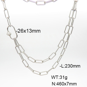 Stainless Steel Necklace  6N2003355bhjl-908