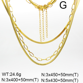 Stainless Steel Necklace  6N2003362vhov-908