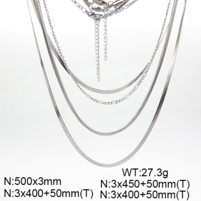 Stainless Steel Necklace  6N2003365vhov-908