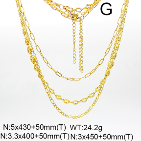 Stainless Steel Necklace  6N2003369vhnl-908