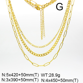 Stainless Steel Necklace  6N2003372vhnv-908